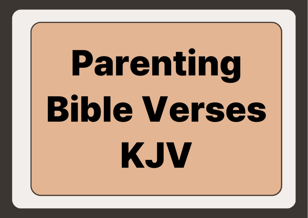 Parenting Bible Verses